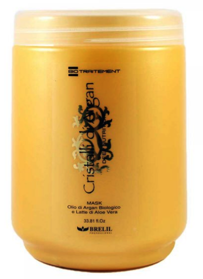 Brelil Cristal di Argan маска для глубокого увлажнения с маслом аргана 1000 ml