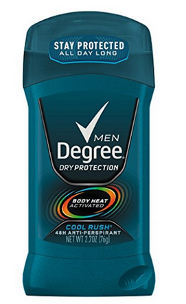 Degree Men дезодорант мужской Dry Protection Cool Rush 76g. USA
