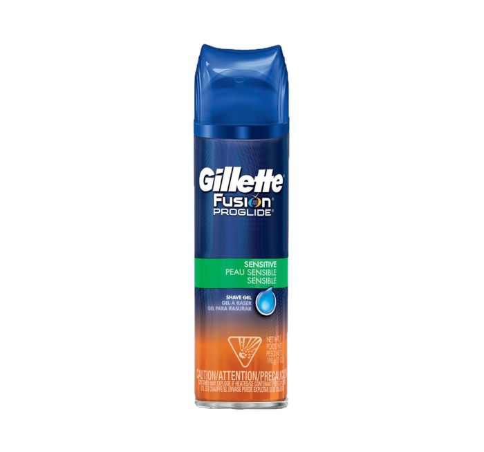 Gillette Fusion ProGlide Sensitive Гель для бритья 200 мл