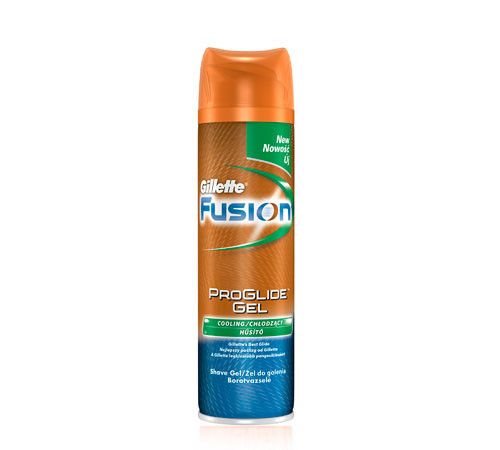 Gillette Fusion ProGlide Gel Cooling Гель для бритья 200 мл