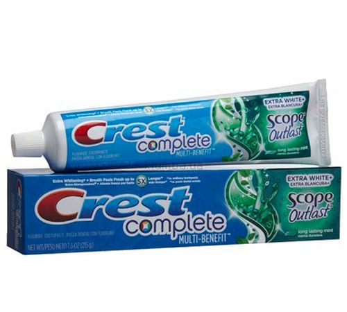 Crest Complete Whitening + Scope 215г зубная паста