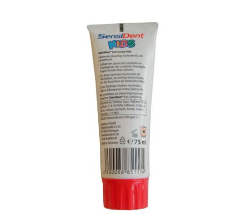 SensiDent kids  зубная паста для детей 75 ml