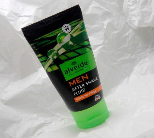 Alverde Men After Shave Fluid лосьон после бритья 75 ml