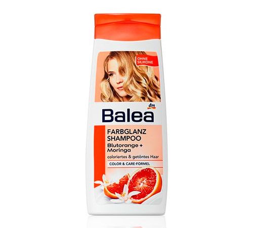 Balea Farbglanz Shampoo Blutorange + Moringa  шампунь для окрашенных волос 300 ml