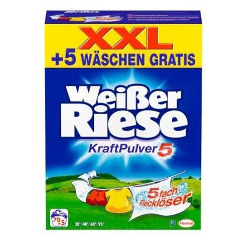 Weißer Riese Kraft Pulver - порошок для стирки белья 5,2 кг 75 стирок