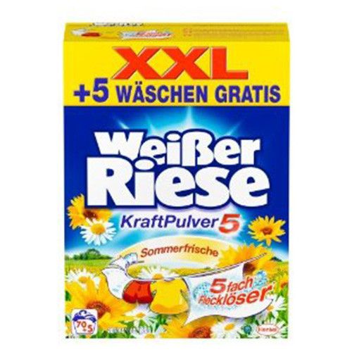 Weißer Riese Kraft Pulver - порошок для стирки белья 75 стирок