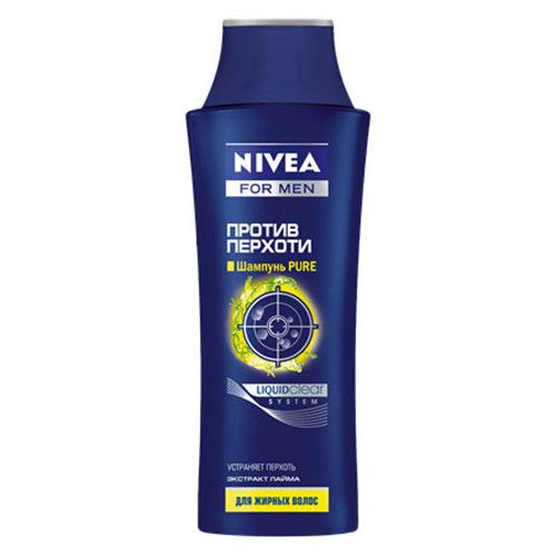 Nivea Pure шампунь против перхоти для мужчин 250 мл