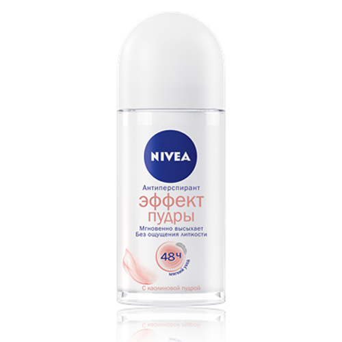 Nivea эффект пудры дезодорант-антиперспирант ролик 50 мл