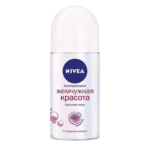 Nivea жемчужная красота дезодорант-антиперспирант ролик 50 мл