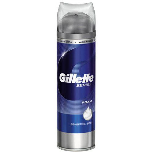 Пена для бритья Gillette Series SENSITIVE SKIN ДЛЯ ЧУВСТВИТЕЛЬНОЙ КОЖИ 250 мл