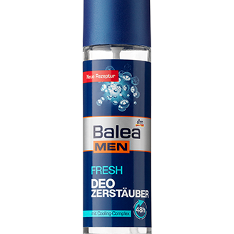 Balea Deospray Men Fresh дезодорант-спрей в стеклянной бутылке 200 мл