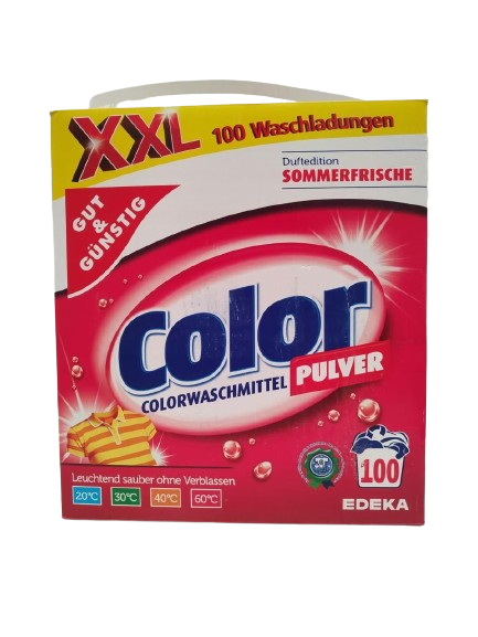 Gut & Gunstig пральний порошок Color Pulver 6.5кг - 100ст