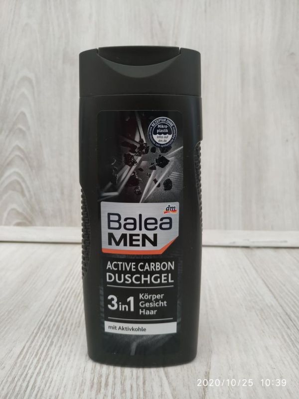 Гель для душа Balea Active Carbon 300 ml