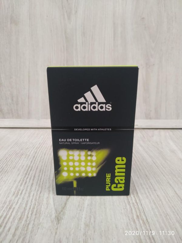 Adidas туалетная вода для мужчин Pure Game 100 ml