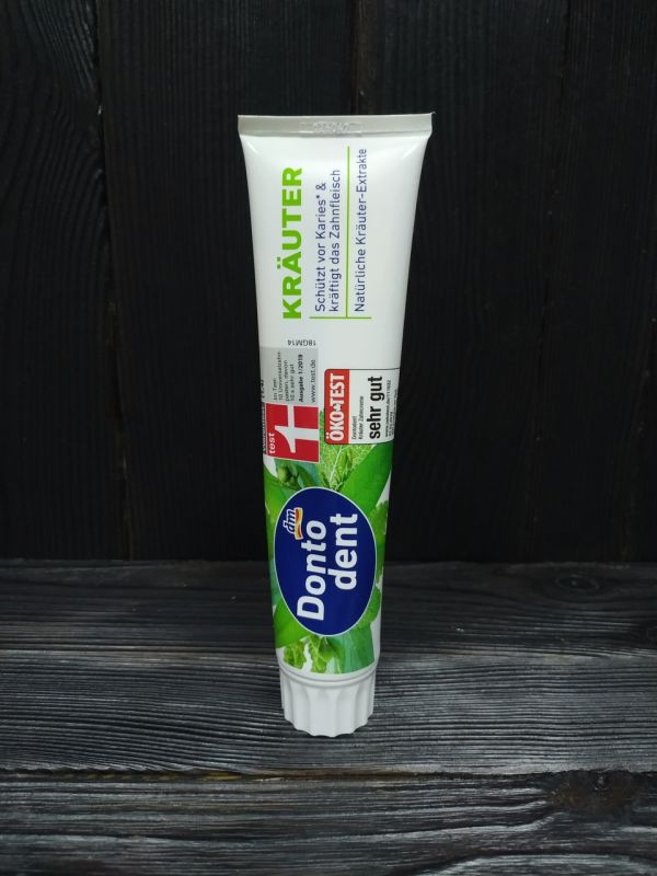 DONTODENT Kräuter зубная паста с травами 125 ml