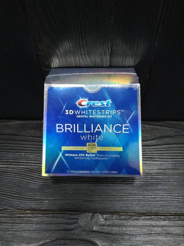 Crest 3D White Brilliance  отбеливающие полоски для зубов 32 шт USA