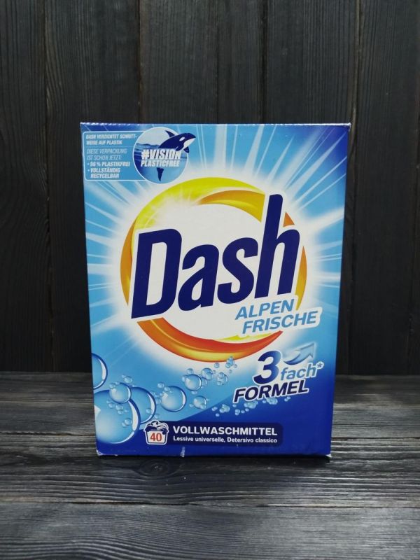 Стиральный порошок DASH универсальный  40 ст