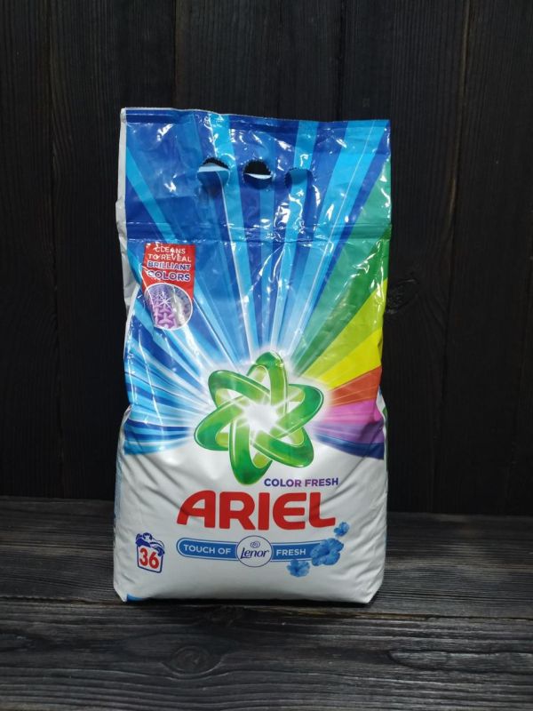 Ariel Стиральный порошок для цветного белья  (2,7 кг - 36 стирок) с ленором