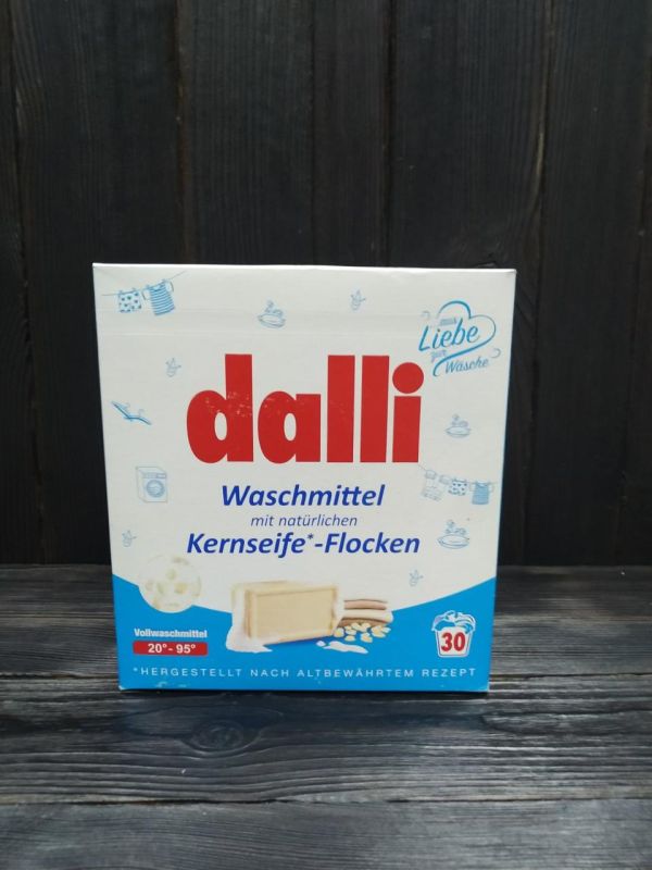 Dalli Стиральный порошок с мыльными хлопьями 1,95 кг 30 ст
