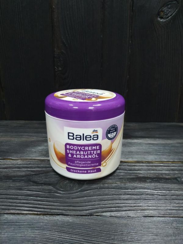 Крем для тела Balea масло ши и аргановое масло 500 ml