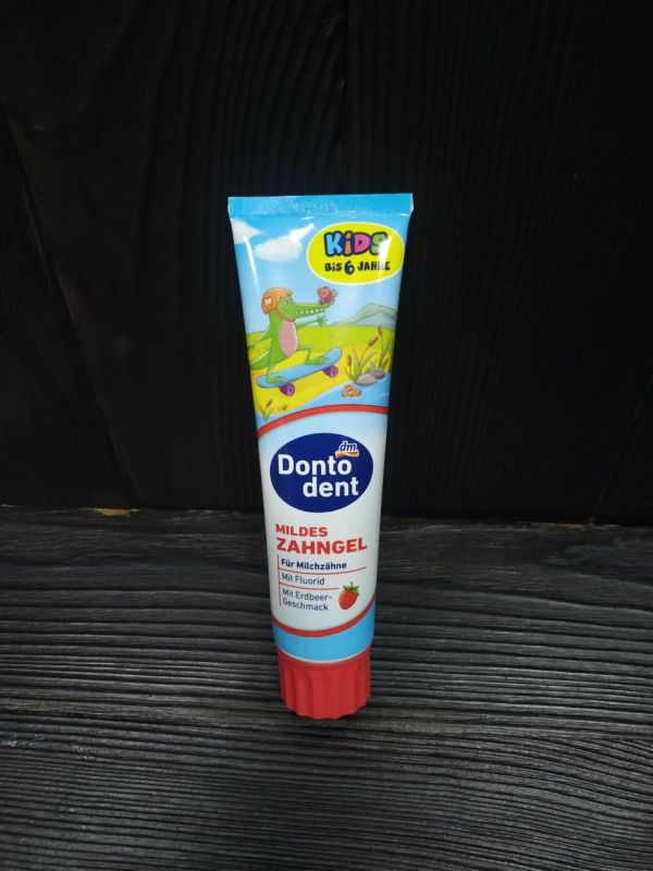 DONTODENT Kids  зубная паста для детей до 6 лет 100 ml