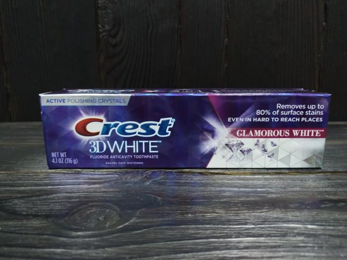 Отбеливающая зубная паста Crest 3D White Glamorous 116г