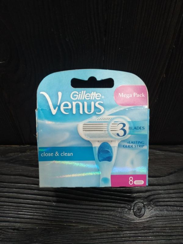 Gillette Venus сменные картриджи 8 шт в упаковке