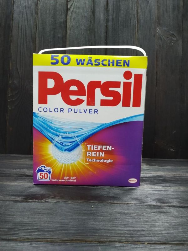 PERSIL порошок для стирки цветной белья 50 стирок 3.25 кг