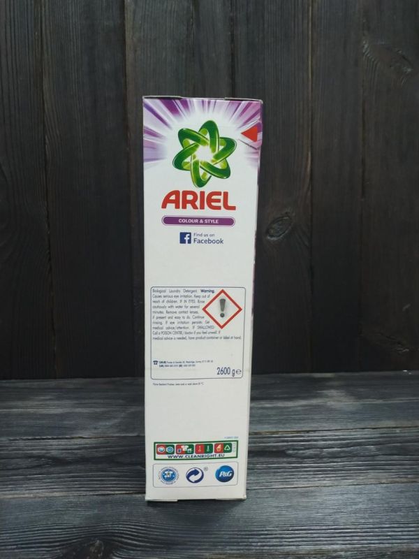 Ariel стиральный порошок для цветного белья 40 стирок - 2,6 кг