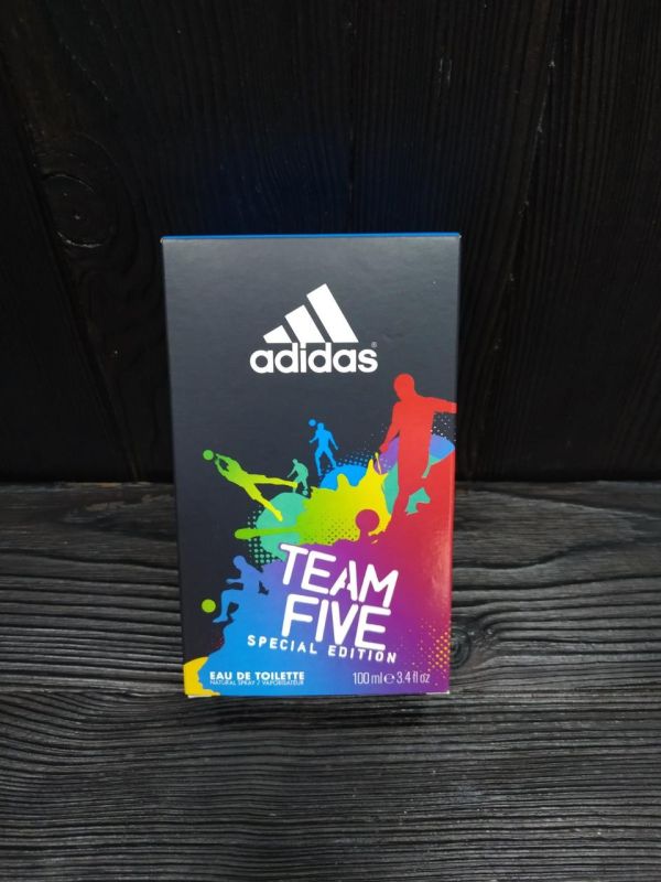 Adidas туалетная вода мужская  Team Five 100 ml