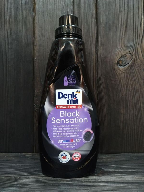 DenkMit гель для стирки чёрного белья 1л на 40 стирок