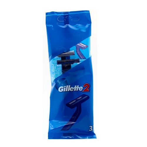 Gillette 2 бритвы одноразовые  (3)