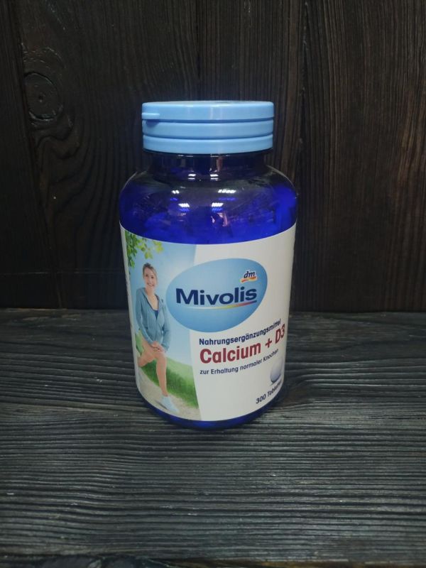 Mivolis витамины Calcium + D3  300 шт от Denkmit