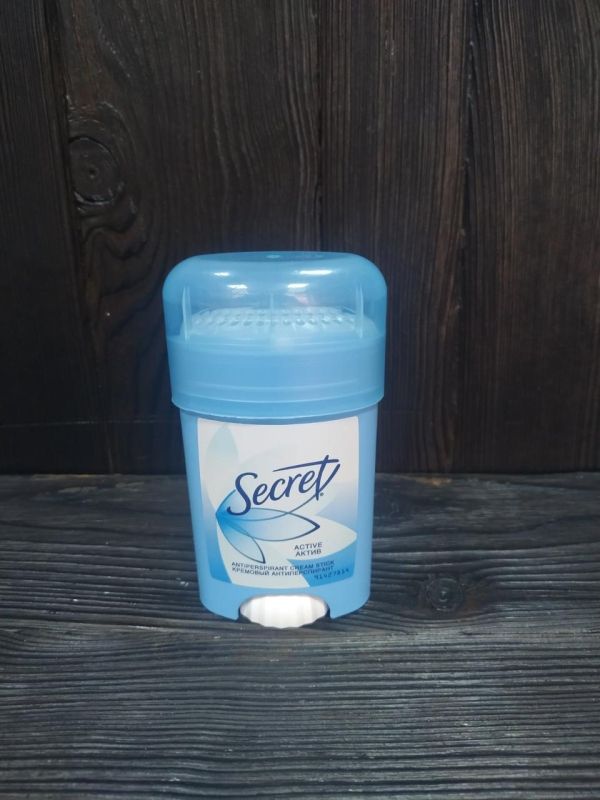 Secret женский кремовый дезодорант Active 40 ml