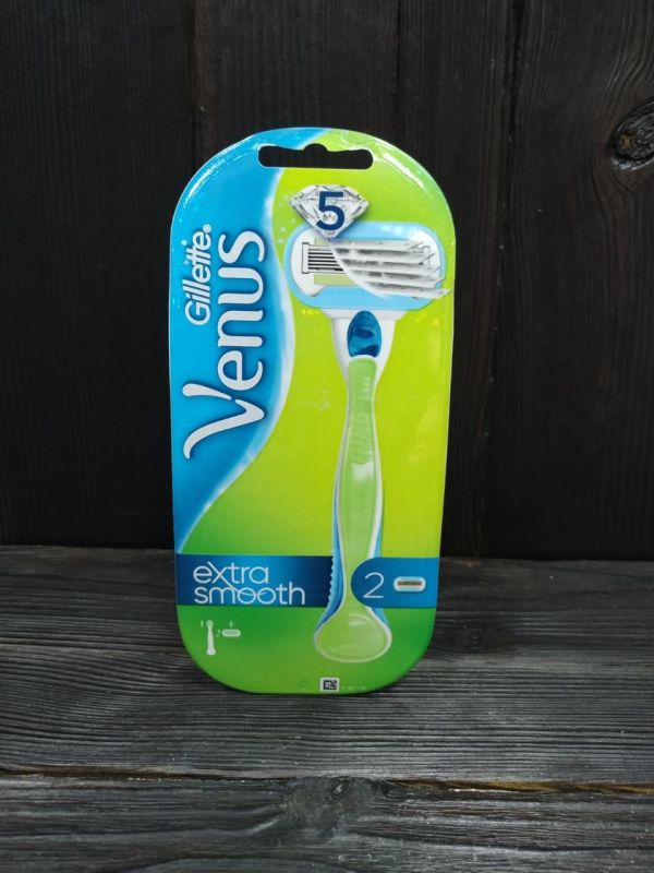 Женский станок для бритья Gillette Venus Embrace + 2 запаски