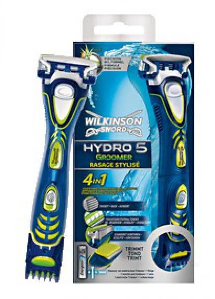 Wilkinson Sword HYDRO 5 Groomer (3 картиджа в комплекте) мужской станок для бритья