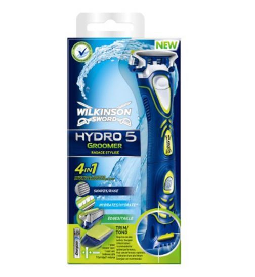 Wilkinson Sword HYDRO 5 Groomer (3 картиджа в комплекте) мужской станок для бритья