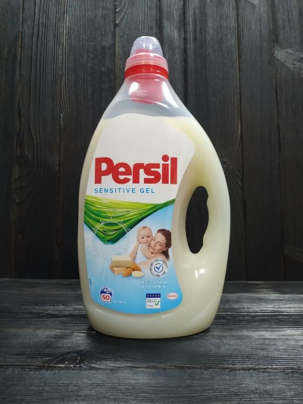 Гель Persil Sensitive для детской одежды, гиппоалергенный 50 стирок, 2.5 л