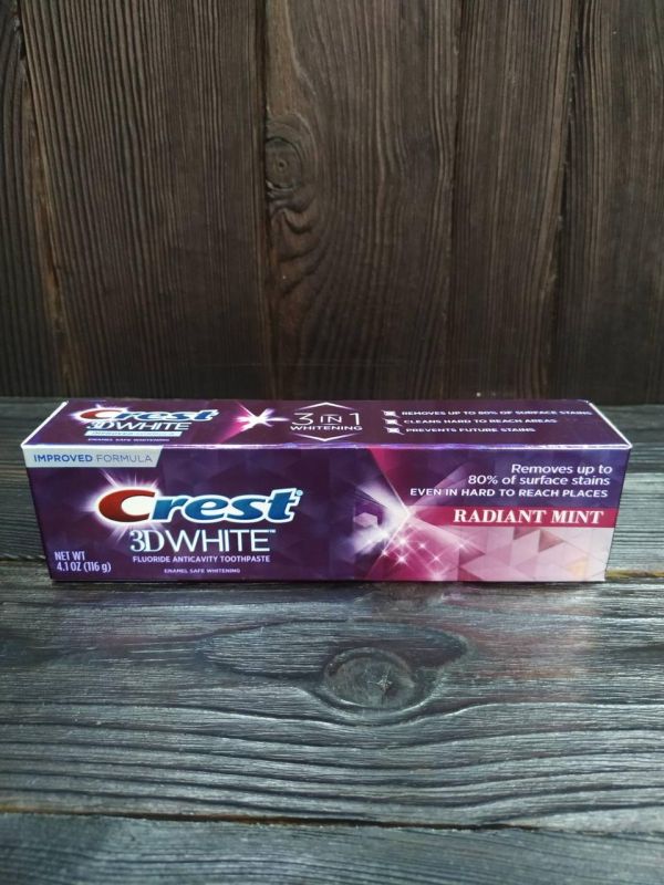 Зубная паста Crest 3D White Radiant Mint 116 g