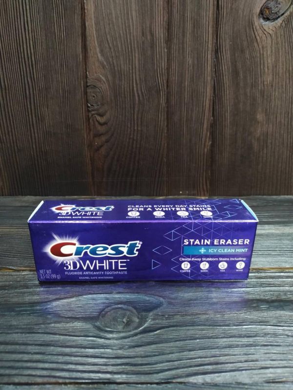 Crest 3D White Ледяная чистая мята зубная паста 99 г