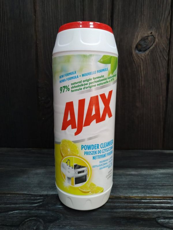 Чистящий порошок Ajax для кухни и ванн 450 г ( 3 аромата)