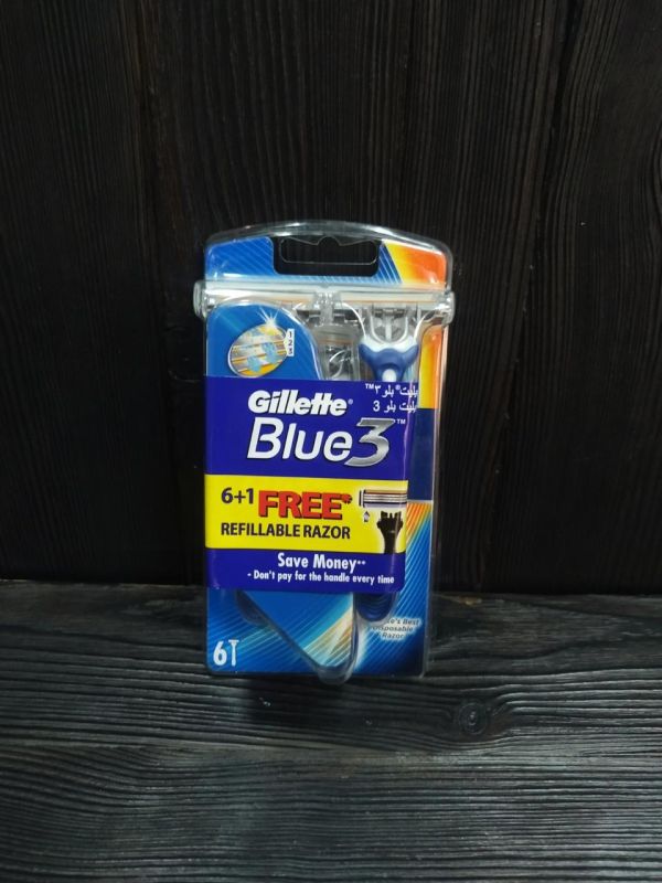 Gillette Blue 3 (6) одноразовые мужские станки для бритья
