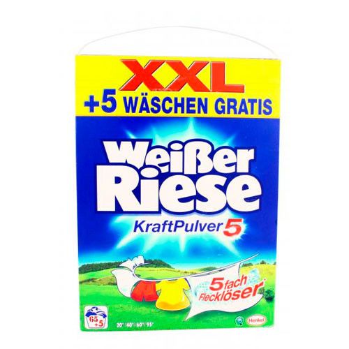 Weißer Riese Kraft Pulver 5 Стиральный порошок (70 стирок) 3850 кг