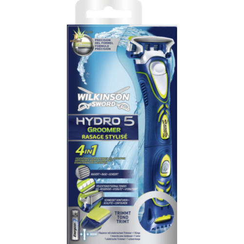 Wilkinson Sword HYDRO 5 Groomer 4 в 1 (1 картидж в комплекте) мужской станок для бритья