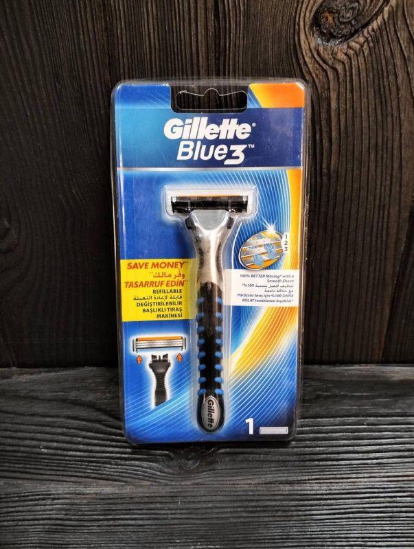 Gillette Blue 3 (1) мужской станок для бритья