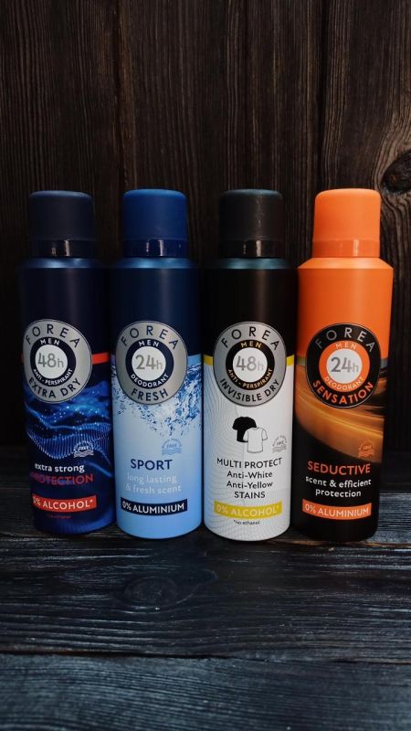 Forea дезодорант спрей мужские 200 мл (4 вида)