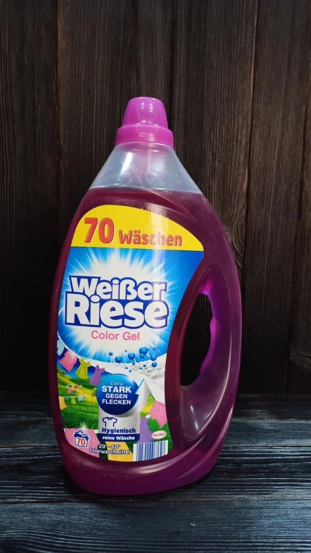 Гель WeiBer Riese для цветного белья 70 ст (3,5 л.)
