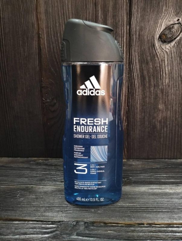 Adidas Fresh Enduranc гель для душа и шампунь 400ml