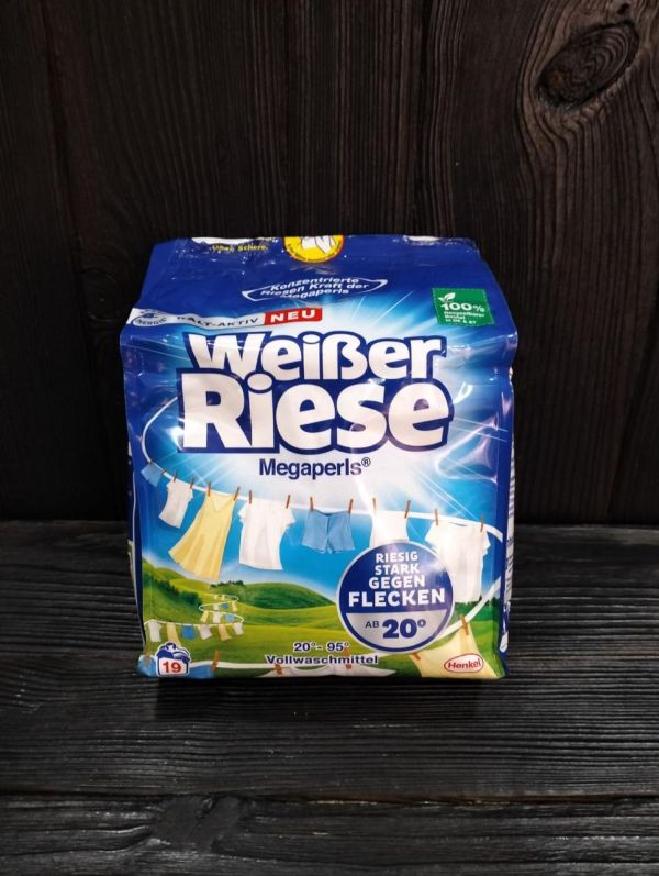 WeiBer Riese Megaperls Стиральный порошок 19 стирок
