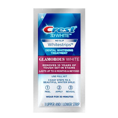 Crest 3D White Luxe Whitestrips Glamorous White отбеливающие полоски для зубов (28 шт)